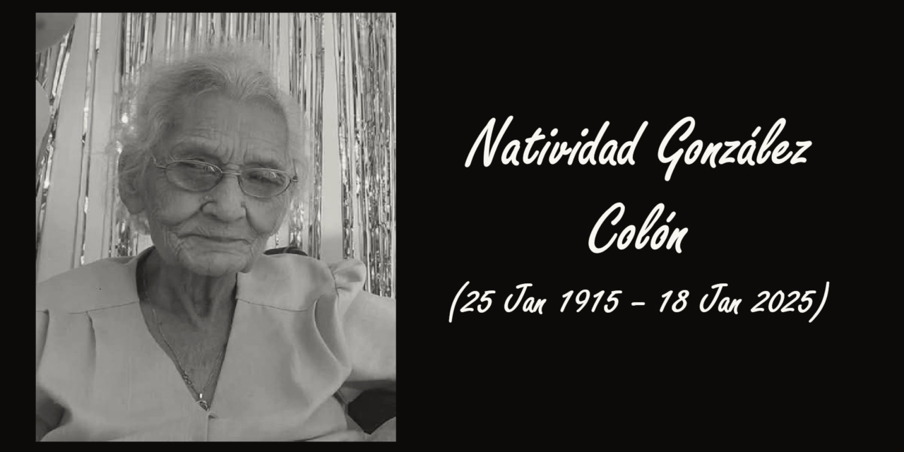 Puerto Rican Natividad González Colón Dies Just Before 110th Birthday