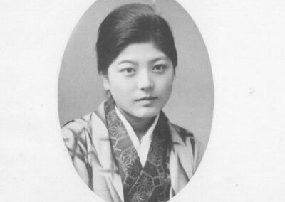 Itooka in 1926 school yearbook. (Photo courtesy of Osaka Jogakuin)