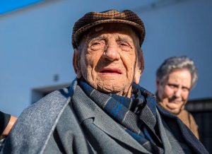 As a supercentenarian. (Source: Guinness World Records)