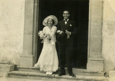 On her wedding day in 1931. (Source: vilaweb.cat)