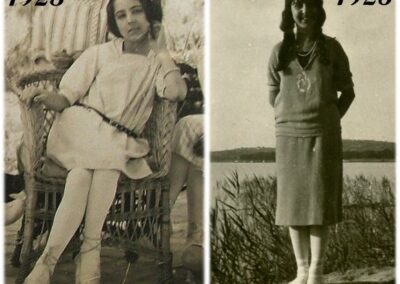 In 1923 and 1925, respectively. (Source: x.com/MariaBranyas112)