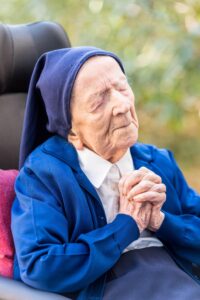 On 10 February 2021, one day before turning 117. (Source: Alamy)