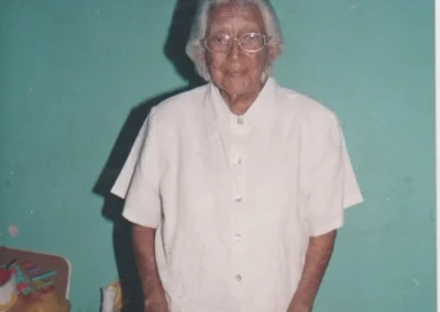 On her 99th birthday.