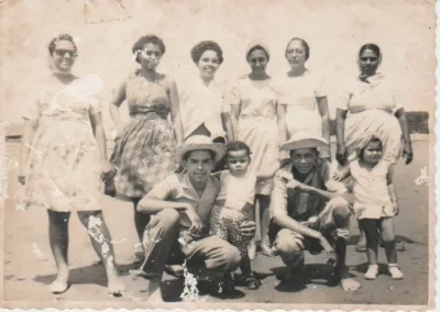 Second from above, from right to left. Between 1950-1960. (Source: The 110 Club)