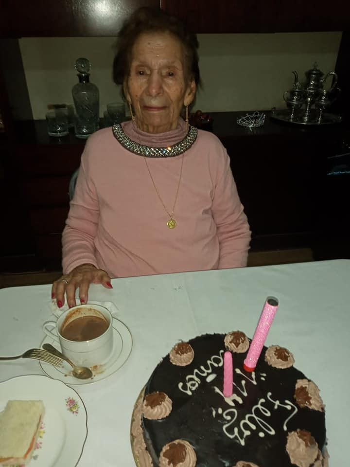 On her 114th birthday.