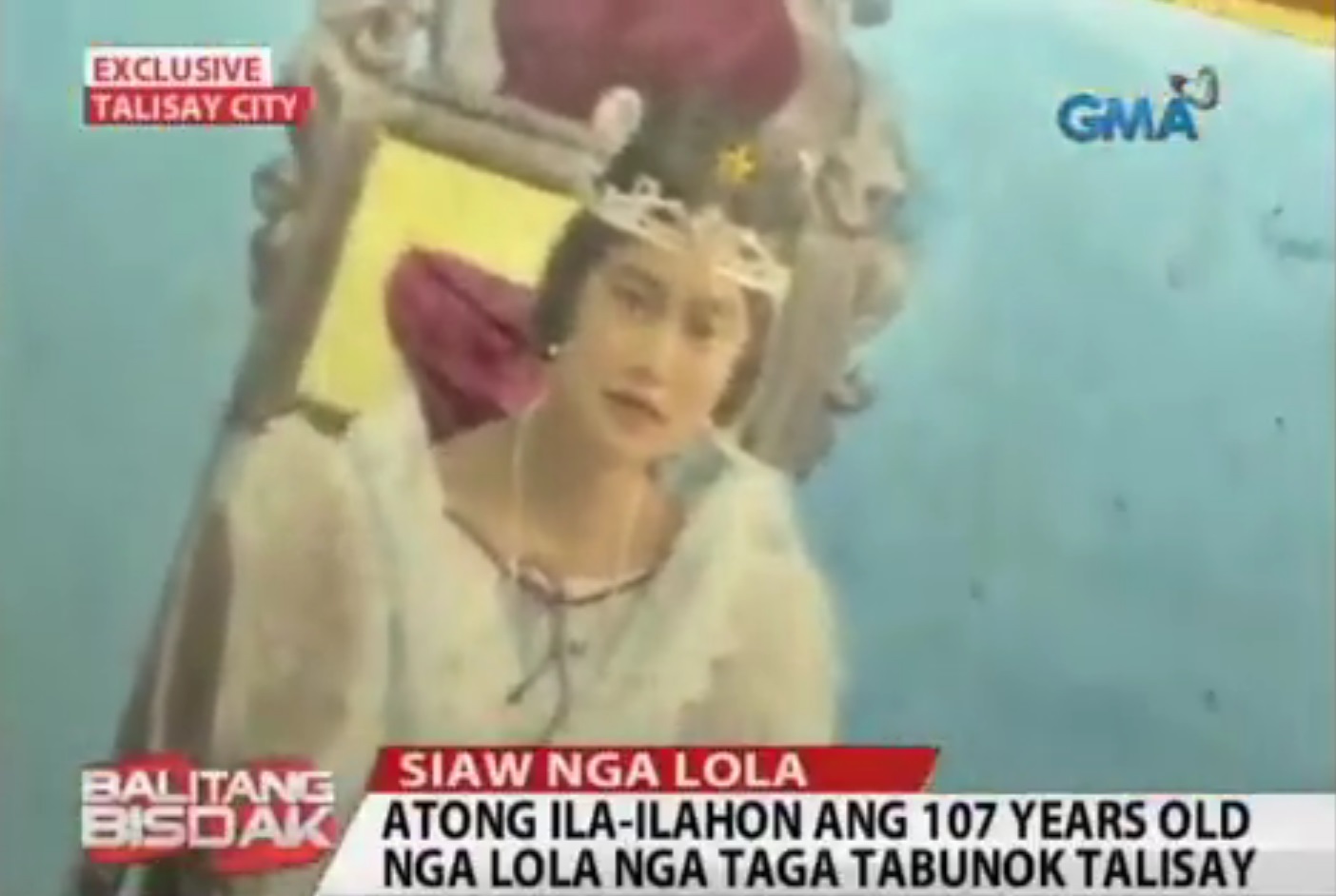 In 1927, aged 17, crowned as Miss Sogod.