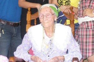 Aged 110. (Source: Gerontology Wiki)