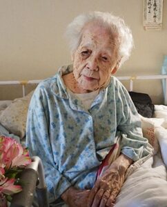 At the age of 110. (Source: Vancouver Shinpo)