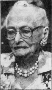 At the age of 100. Source: St. Louis Post-Dispatch