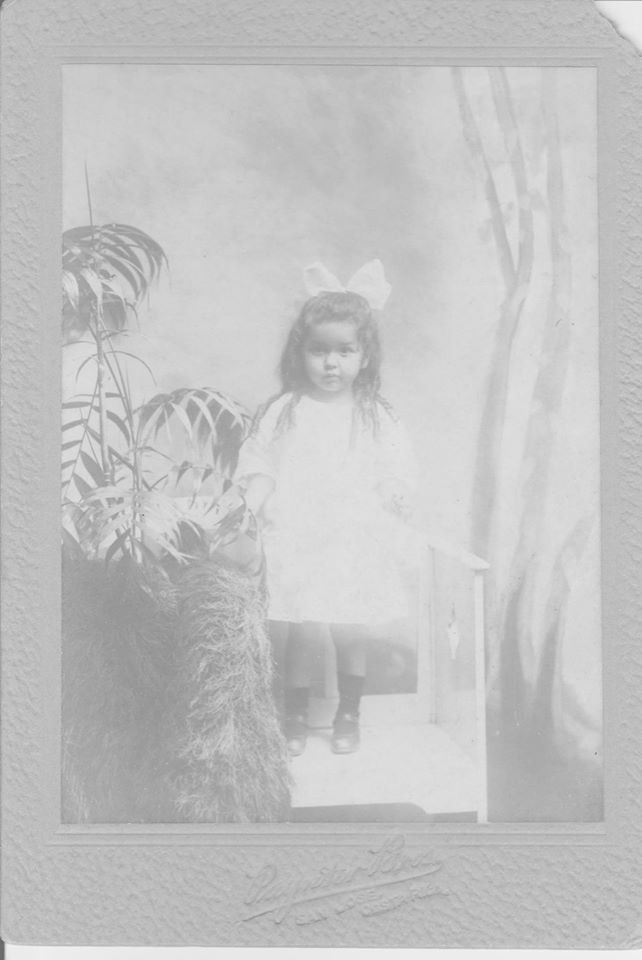 As a child, in 1911. (Source: Gerontology Wiki)