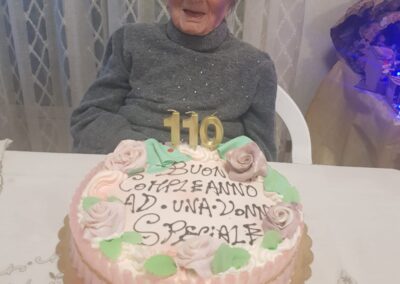 On her 110th birthday. (Source: Facebook / AGRIGENTO PUNTO E A CAPO)