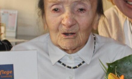 On her 110th birthday in 2018. (Source: 24StundenPflege)