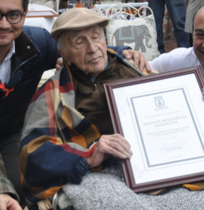 Aged 109. (Source: Gerontology Wiki)