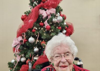 Shortly before her 111th birthday in December 2023. (Source: Clinton County Daily News)