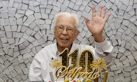 On his 110th birthday. (Source: Gerontology Wiki / Instagram)