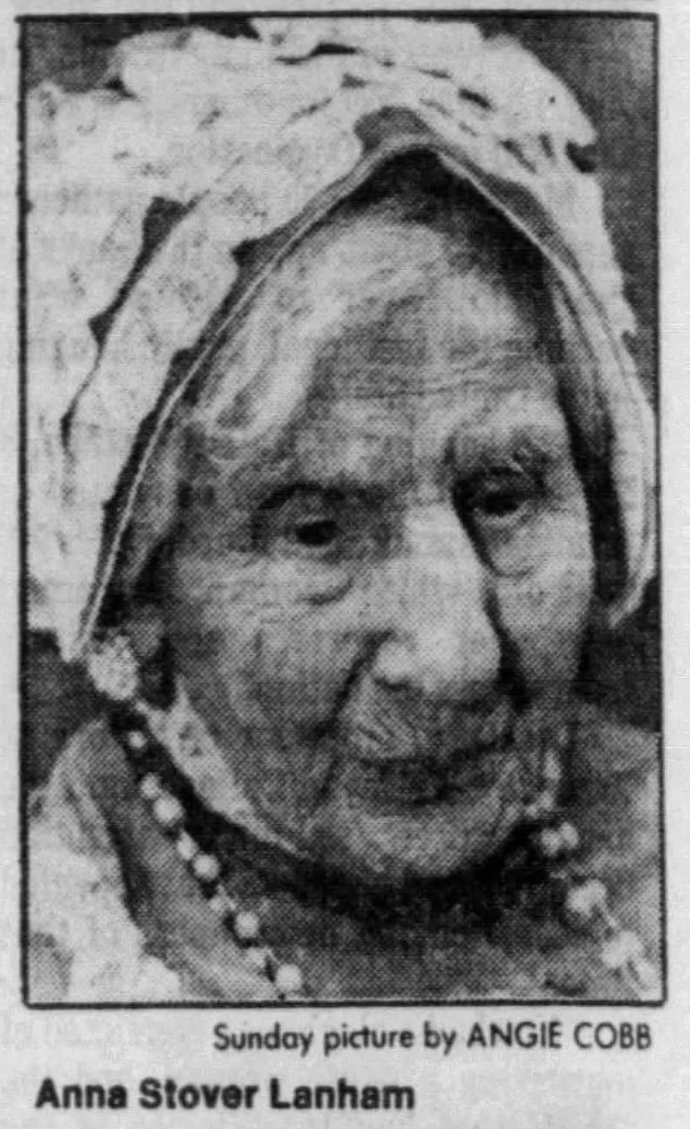 In July 1986, aged 108. (Source: Evansville Courier and Press)