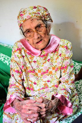 Aged 109. (Source: Crónica)