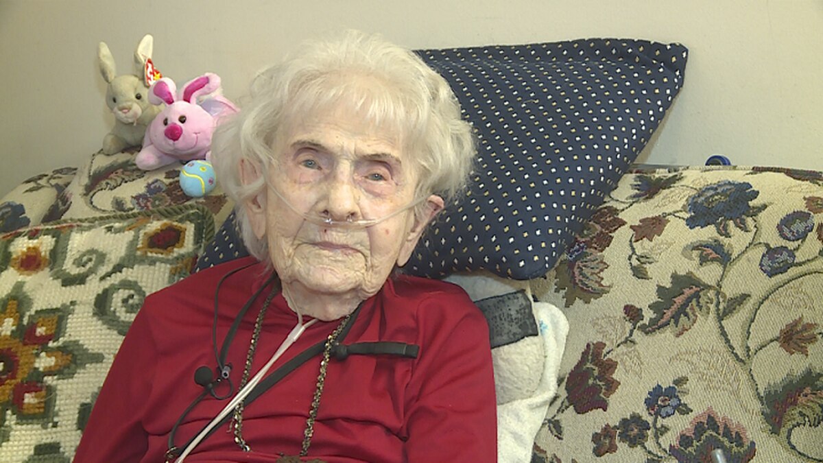 On her 111th birthday. (Source: WSAW)