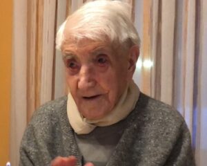 On her 110th birthday. (Source: ondanews.it)