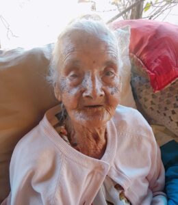 On her 108th birthday in 2019. (Source: Gerontology Wiki)