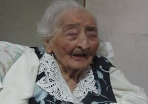 At the age of 110 in 2011. (Source: Gerontology Wiki)