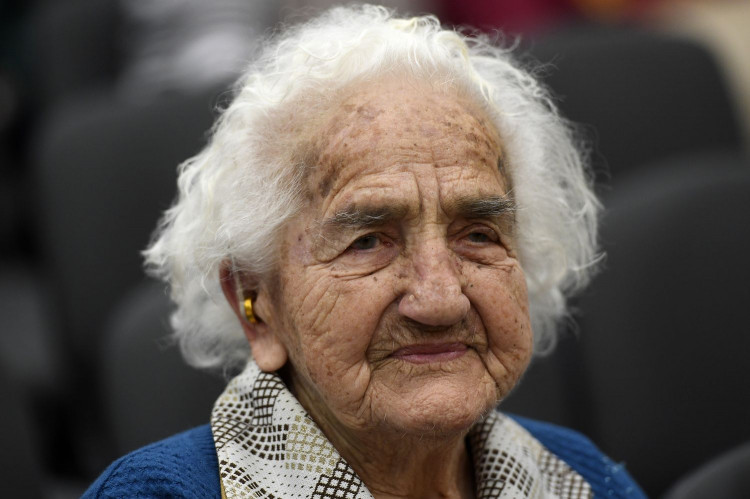 The oldest Slovak, Gizela Dvončová (pictured), died at the age of 106. Photo - TASR - Radovan Stoklasa