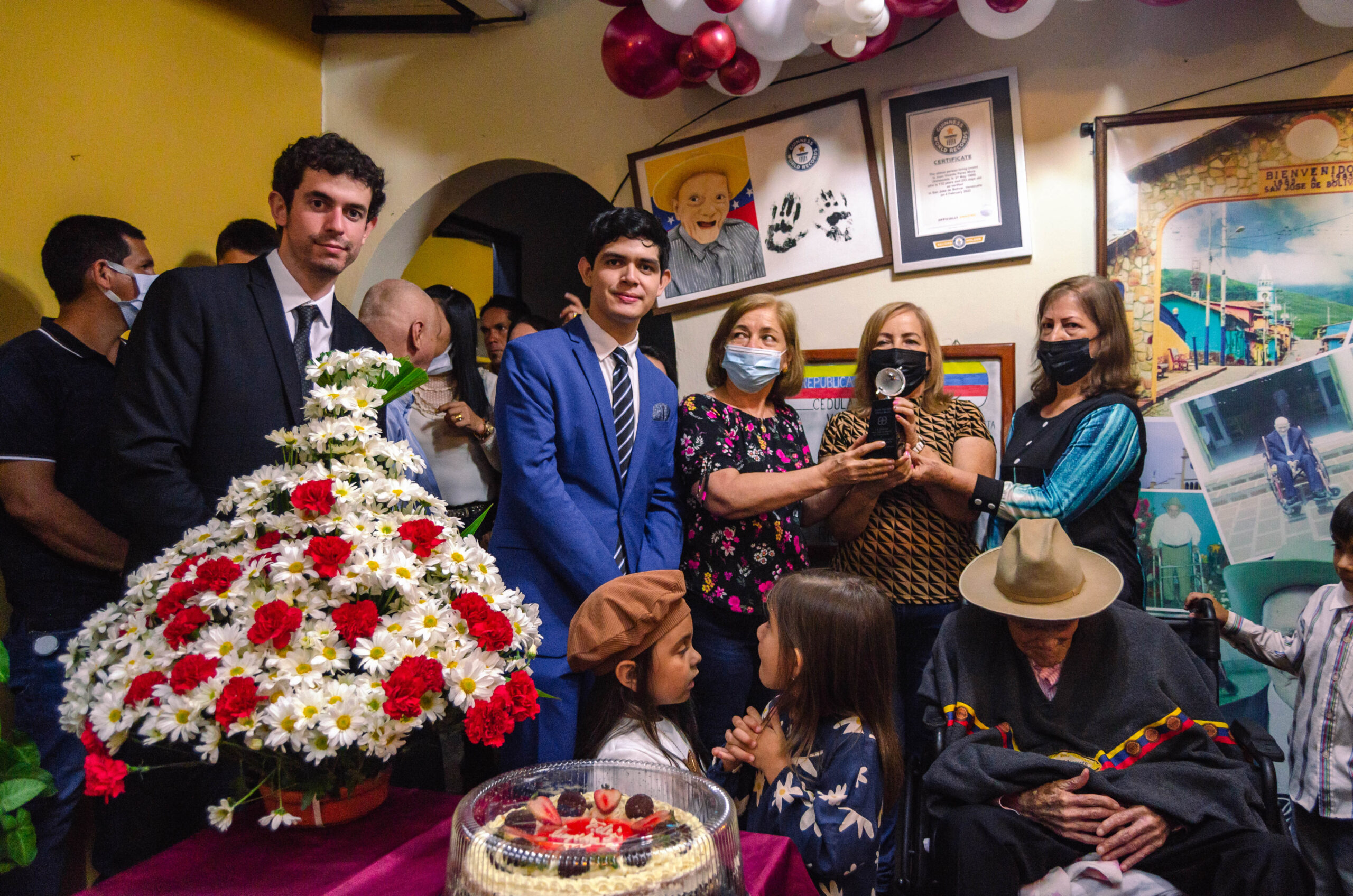 LongeviQuest Visits Juan Vicente Pérez Mora On His 114th Birthday