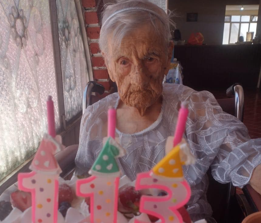 Susana Gutiérrez Godoy on her 113th Birthday