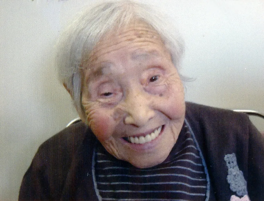 At the age of 104. (Source: Kochi Shinbun)