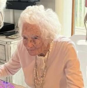 On her 110th birthday in 2022. (Source: Gerontology Wiki)