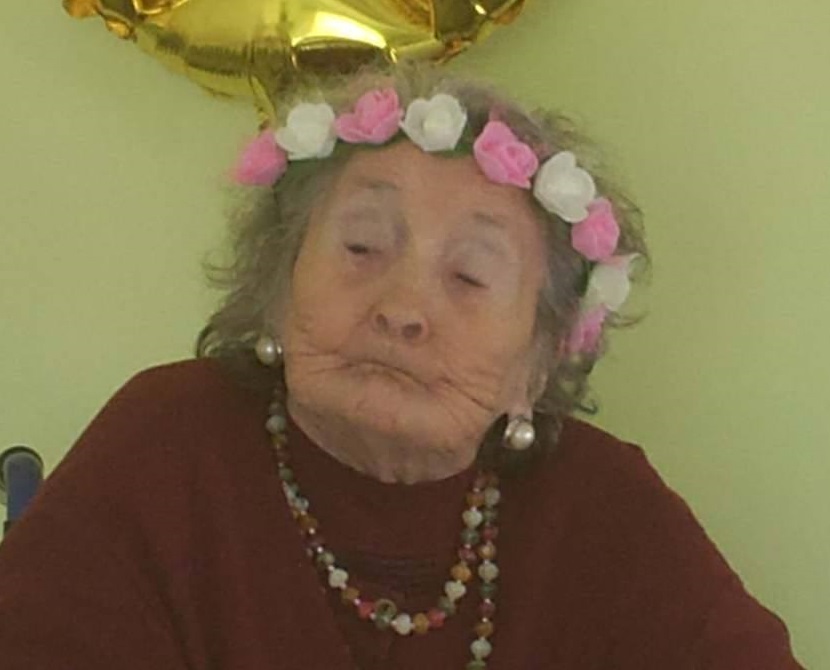 On her 106th birthday in 2017. (Source: Casa de Repouso Rainha Santa, S.A)