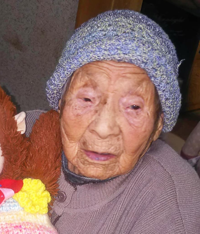 At the age of 111.