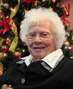 On her 106th birthday in 2016. (Source: SI Live)