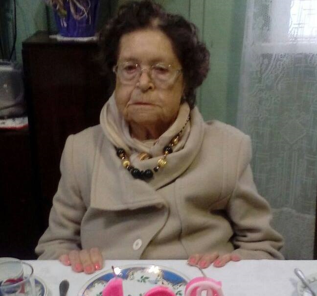 On her 109th birthday. (Source: Facebook/Memória Fitness)