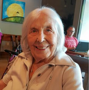 On her 110th birthday. (Source: Chico Enterprise-Record)