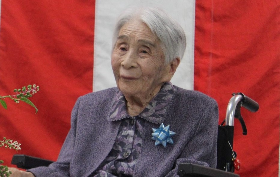 In September 2019, aged 106. (Source: yokikai.or.jp)