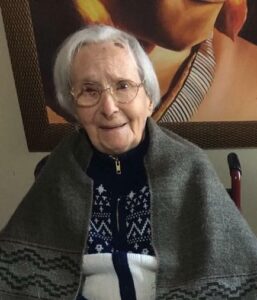 On her 110th birthday in 2018. (Source: Tribuna de Jundiaí)