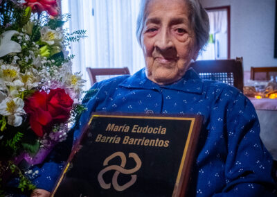 On 30 January 2024, at the age of 112, she received a LongeviQuest certificate acknowledging her status as Chile’s oldest living person.