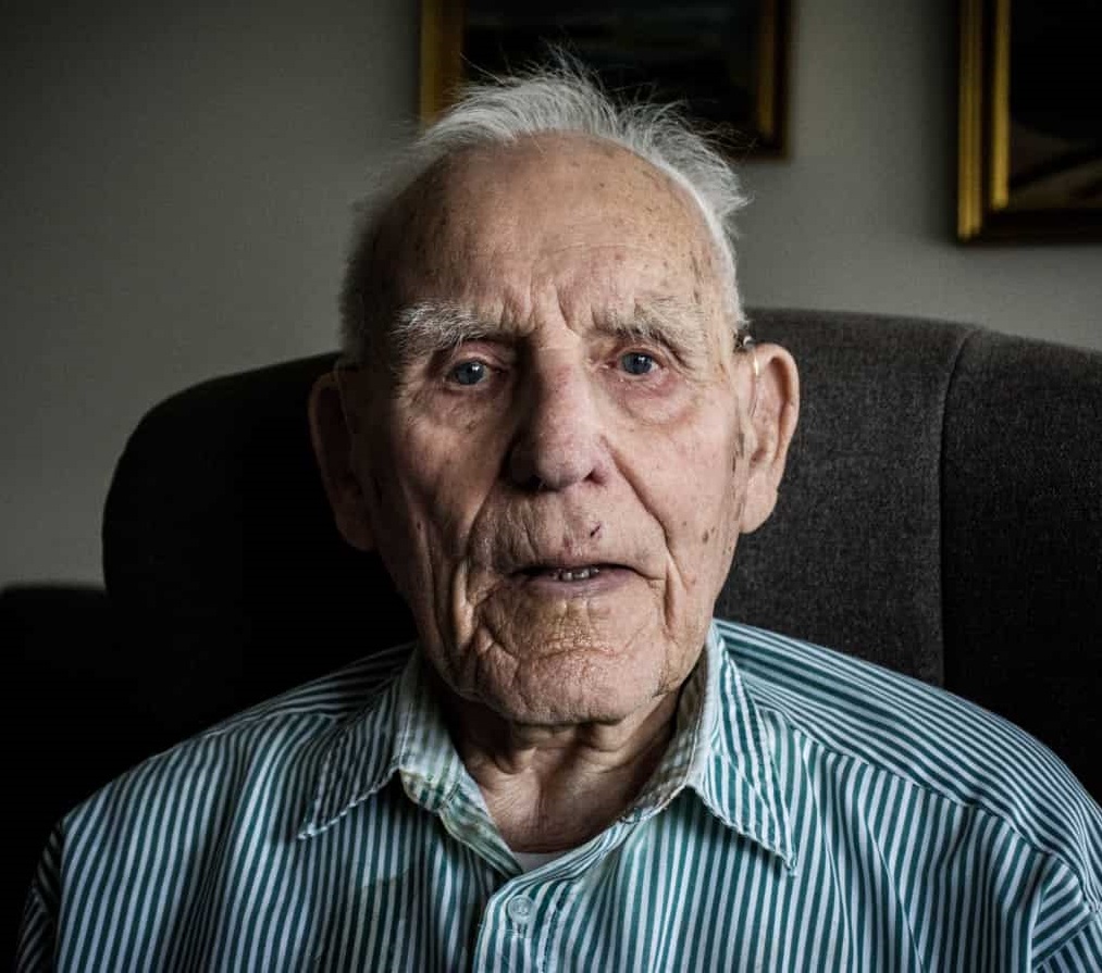 At the age of 104. (Photo credit: Kristian Isaksen/Fyens Stiftstidende)