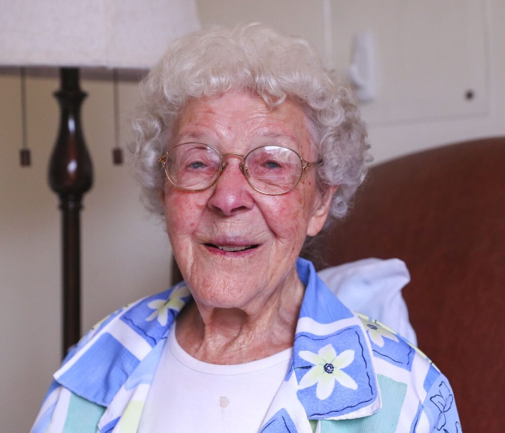At the age of 110. (Source: Waterloo-Cedar Falls Courier)