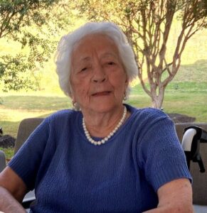 On her 108th birthday. (Source: Courtesy of the family)