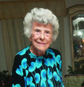 At the age of 105. (Source: Tyler Morning Telegraph)