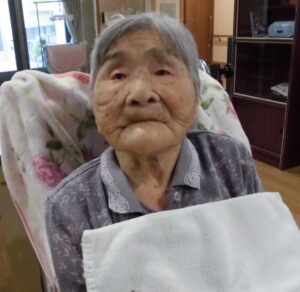 In September 2022, aged 110. (Source: skdf.jp)