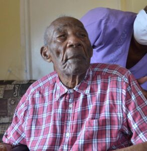 On his 111th birthday. (Source: The Nation Barbados)