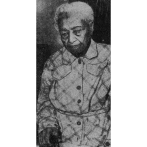 On her 108th birthday in 1949. (Source: The Salem News)