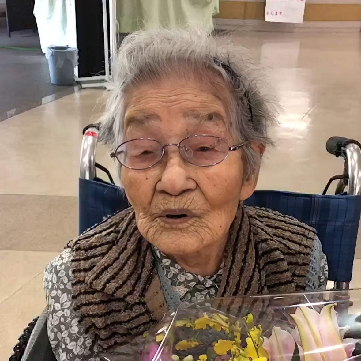 On her 109th birthday. (Source: Courtesy of the family)