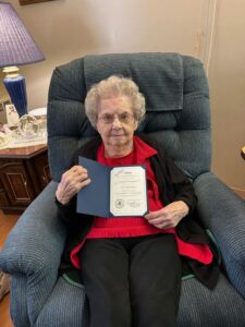 Clarabell Demers' 113th Birthday
