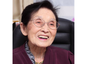 In June 2015, aged 102. (Source: Chichi Publishing)