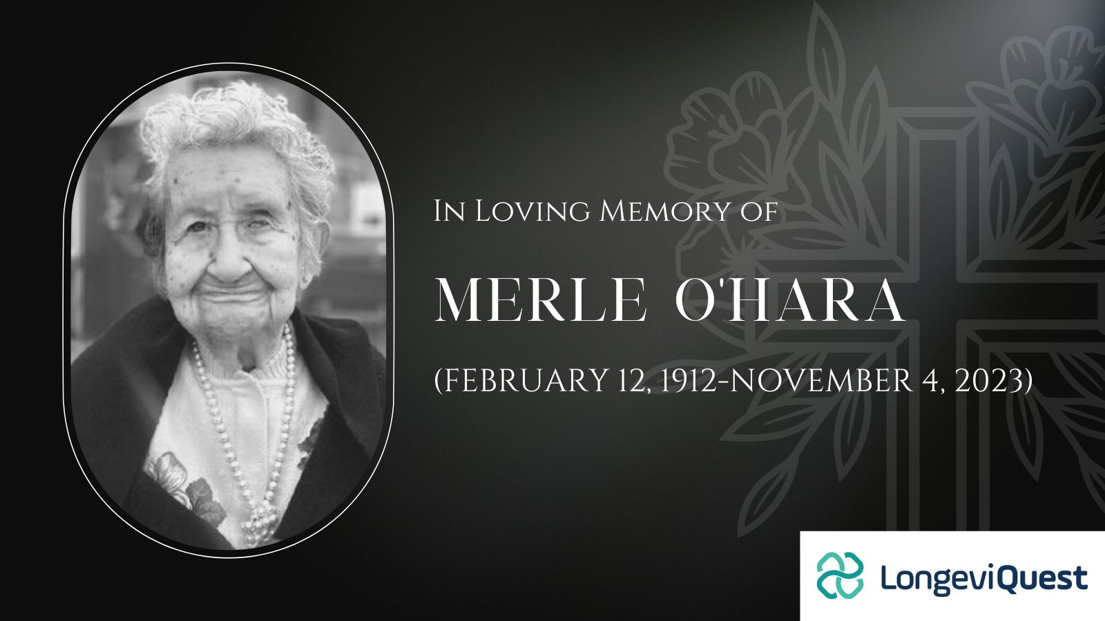 Merle O’Hara of Canada Dies at 111