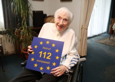 At the age of 112. (Source: EENA)